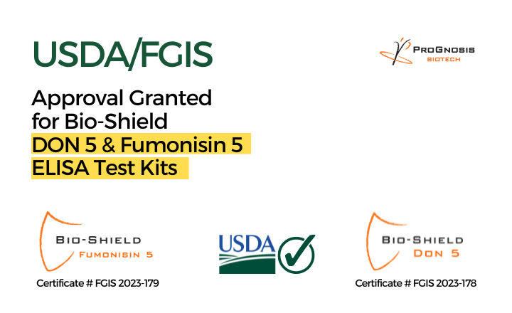 Bio-Shield DON 5 and Bio-Shield Fumonisin 5: USDA/FGIS approved!