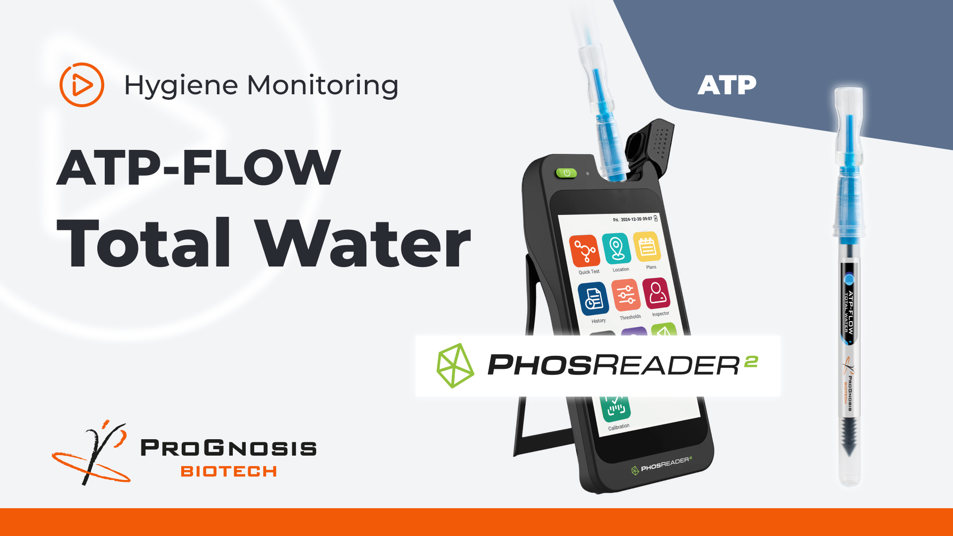 ATP Water Testing with PhosReader2 Luminometer