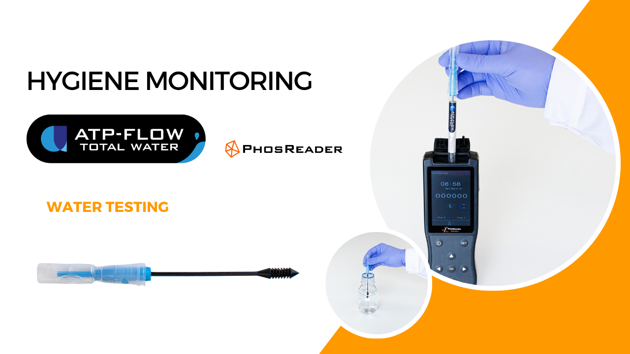 ATP Water Testing with PhosReader Luminometer
