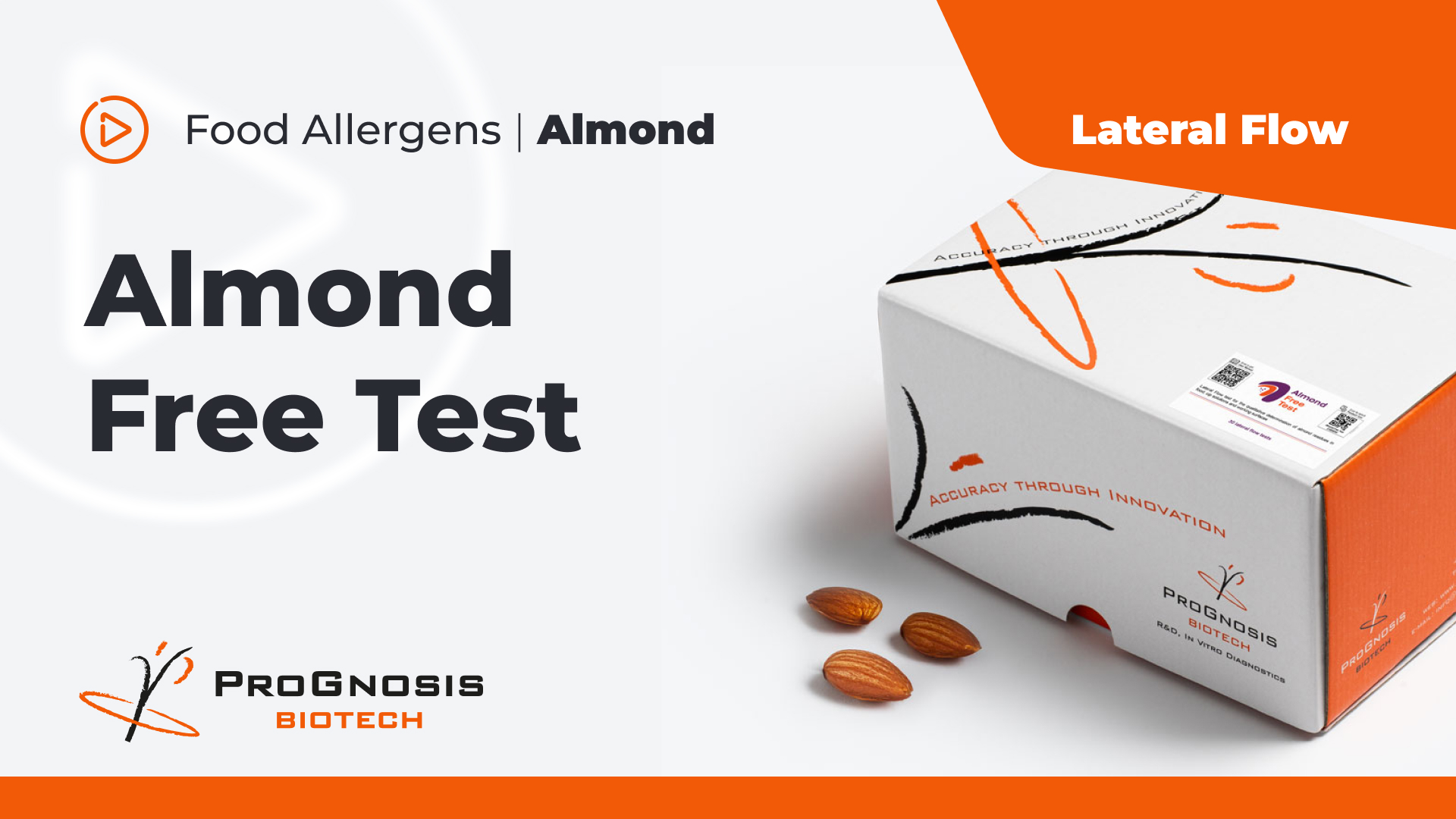 Almond Free Test | Lateral FLow | for the detection of Almond Residues