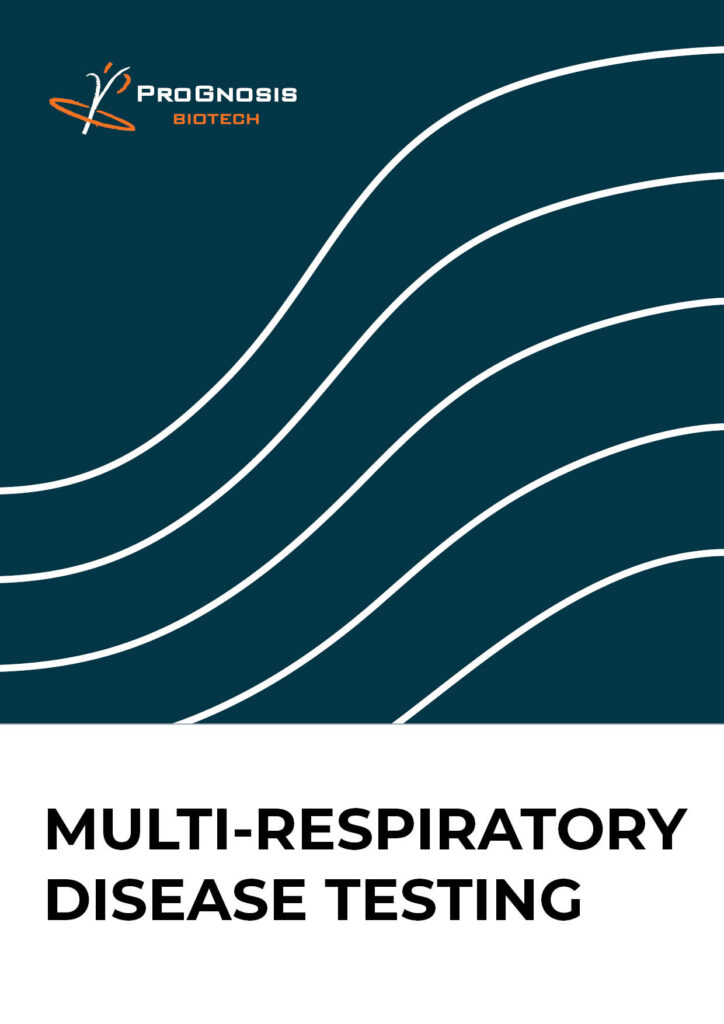 Multirespiratory Flyer of Prognosis Biotech's products